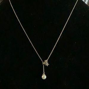 ✨ Vantel Pearls Shooting Star Necklace w/ genuine pearl.